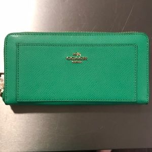 Green Coach Wallet